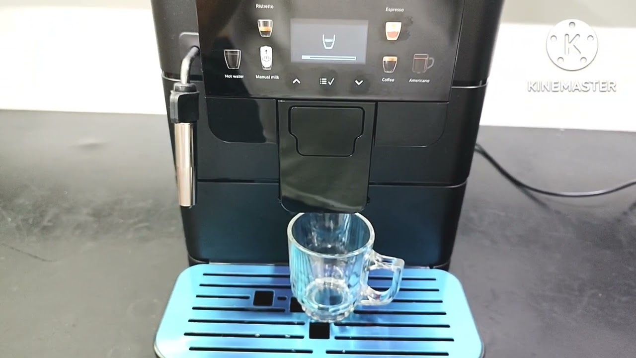 Máquina Royal Plus, da Saeco apresentação.