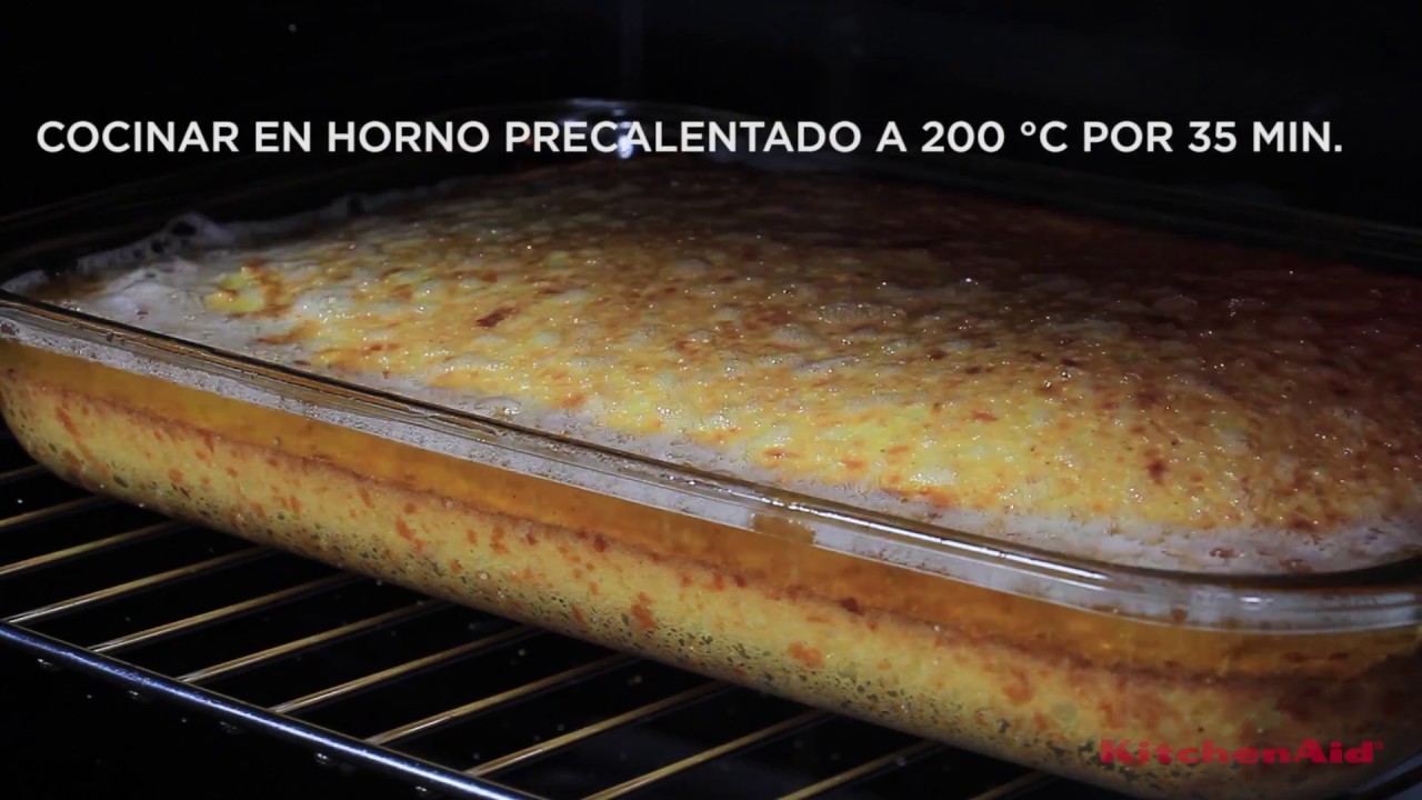 Sopa Paraguaya 3 Quesos con Peta Ruger / KitchenAid