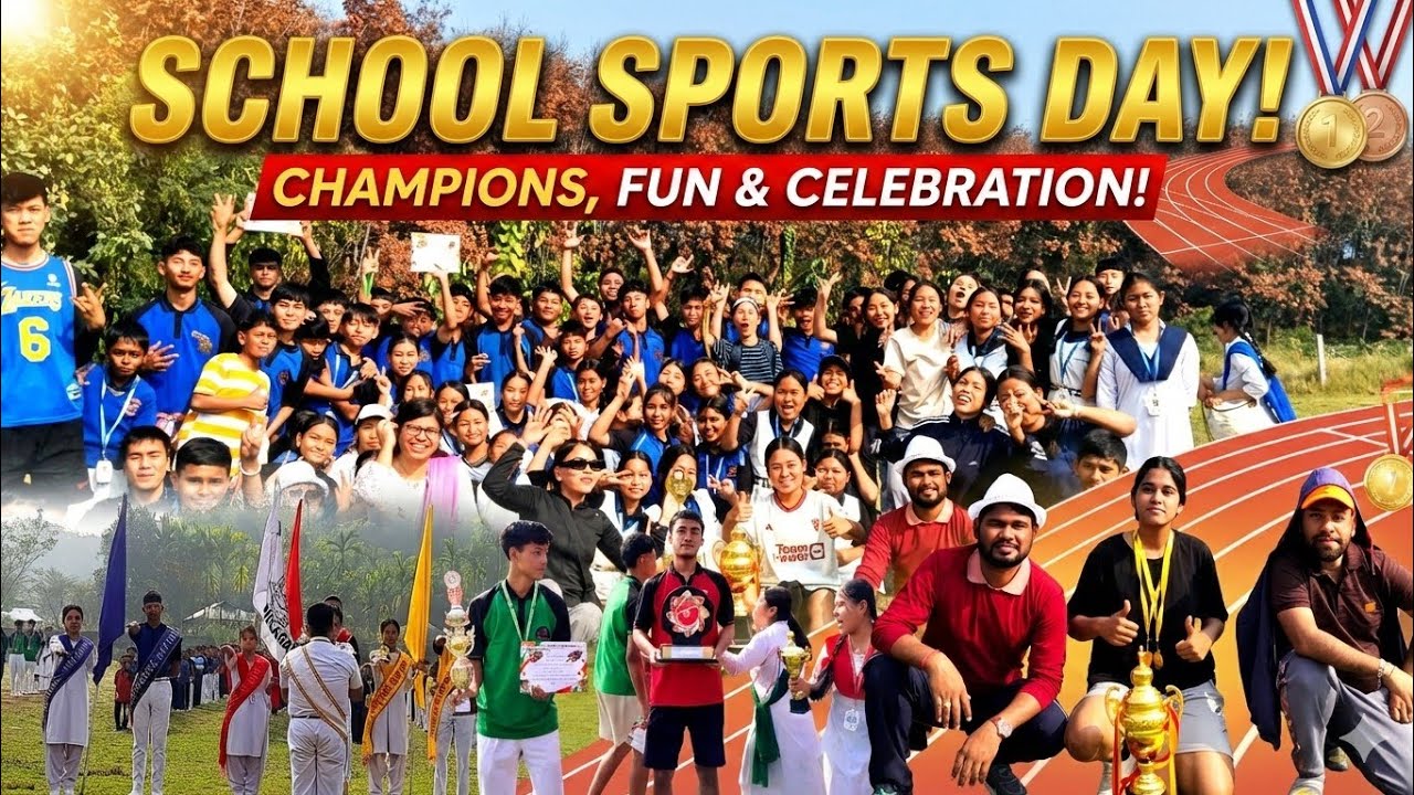 Annual Sports Meet 2026 at Holy Cross Higher Secondary School Panisagar 🔥🏏⚽