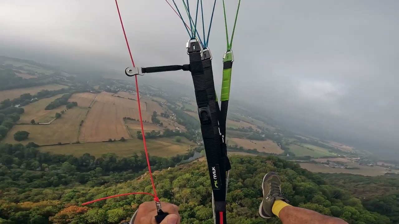 Plouf Clécy St Omer, parapente (Vol 28) 2 septembre 2022   4K
