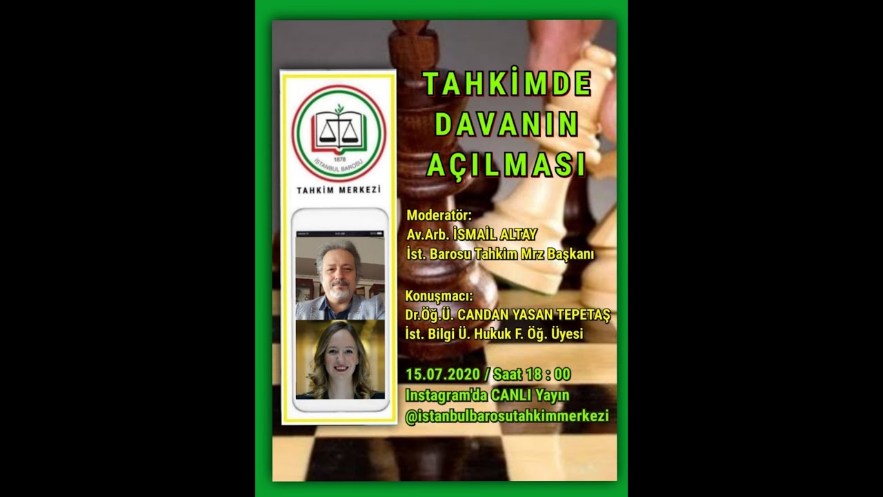 TAHKİMDE DAVANIN AÇILMASI