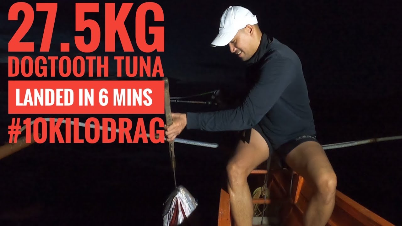 27.5KG DOGTOOTH TUNA | DAVAO ORIENTAL | JIGGING IN THE PHILIPPINES | FISHING IN THE PHILIPPINES