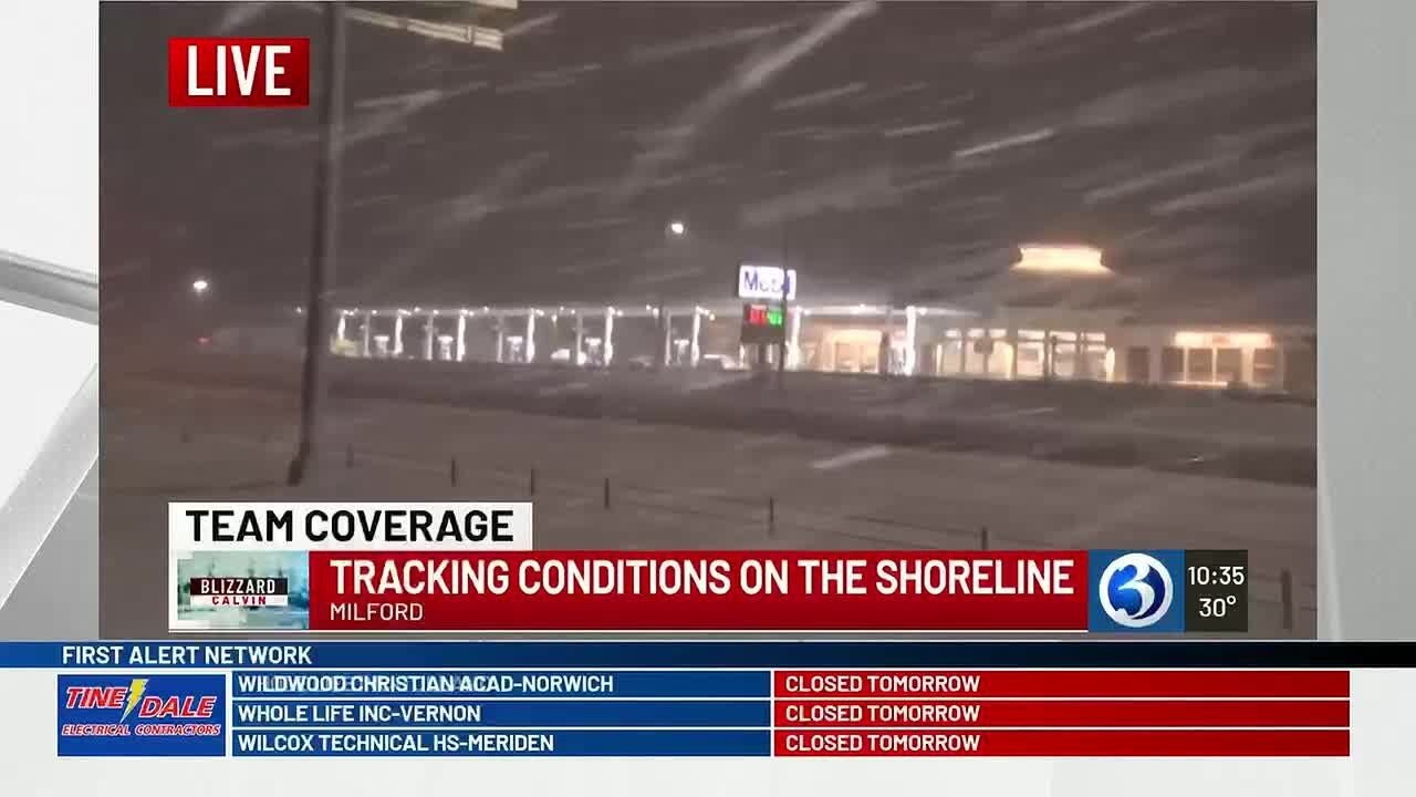 Travelers rush to beat Blizzard Calvin on I-95 as commercial vehicle ban takes effect