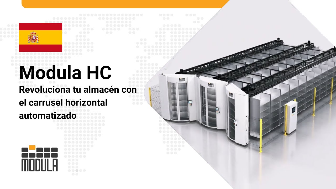 Modula HC: Revoluciona tu almacén con el carrusel horizontal automatizado