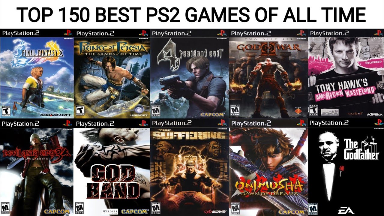 Top 150 Rekomendasi Game PS2 Terbaik Sepanjang Masa | Game PS2 Terbaik | Emulator PS2 Android