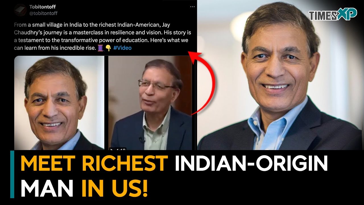 Meet richest Indian in US, Jay Chaudhry who didn't have access to running water, electricity
