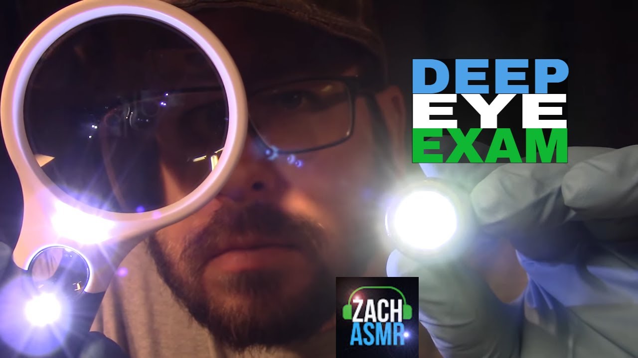 Deep Eye Exam ASMR