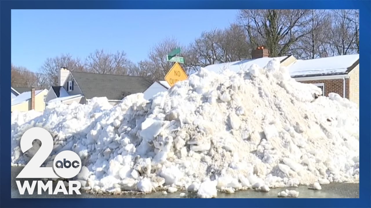Crews still working to move stubborn snow 11 days after storm