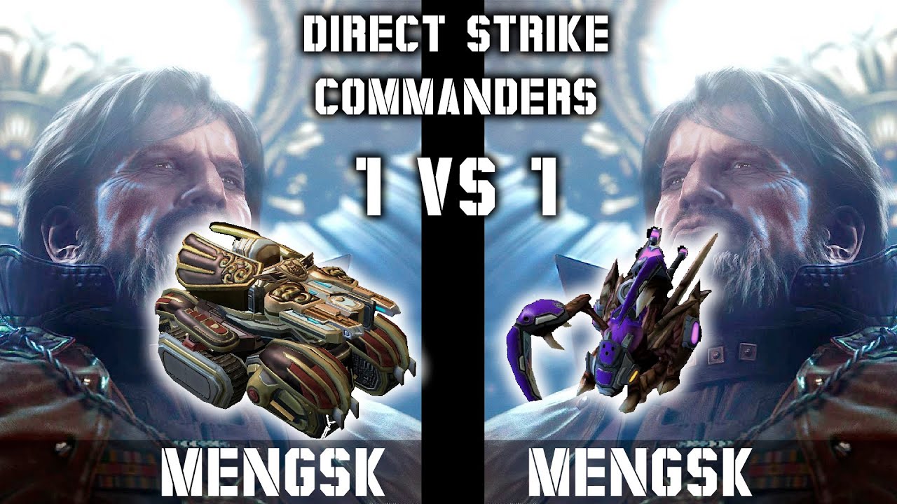 Mengsk vs Mengsk | not even a single zerling? (Rematch) | Direct Strike Commanders 1vs1