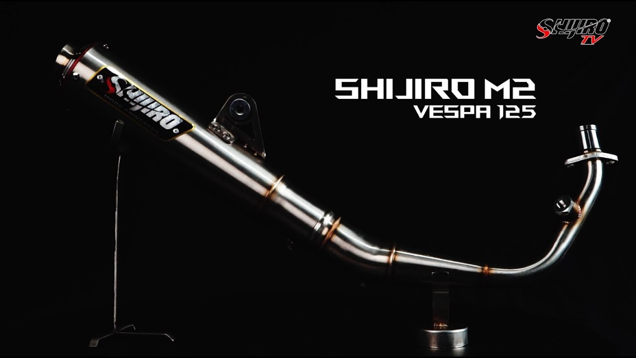 SHIJIRO RACING EXHAUST -  M2 INLET 50mm | VESPA125