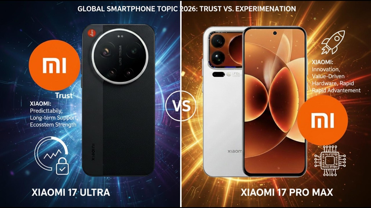 Xiaomi 17 Ultra vs 17 Pro Max – The BEST Camera Phone of 2026?#iphone #shortsfeed