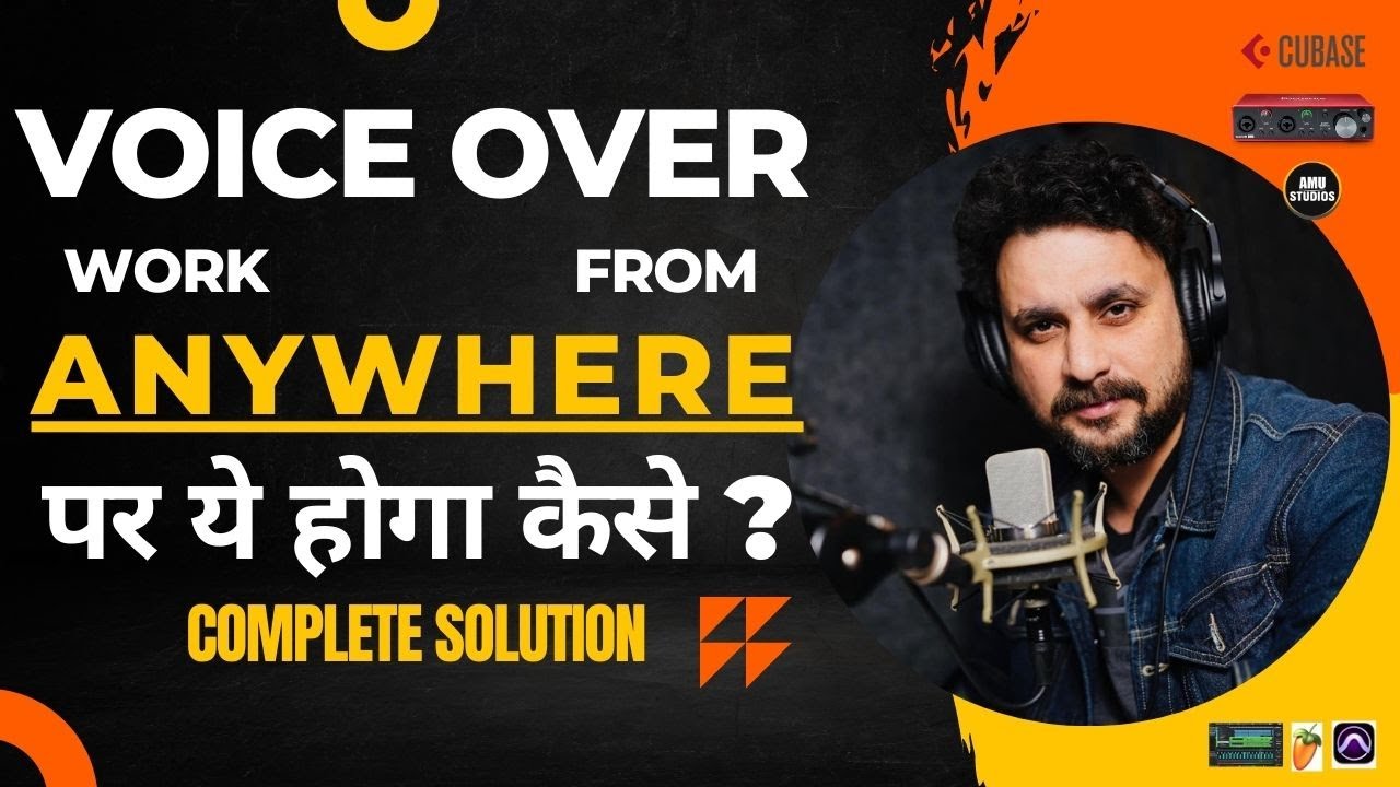 ( VOICE OVER ) Work _ Work From Home _ Voiceover Projects for Beginners & for Professionals