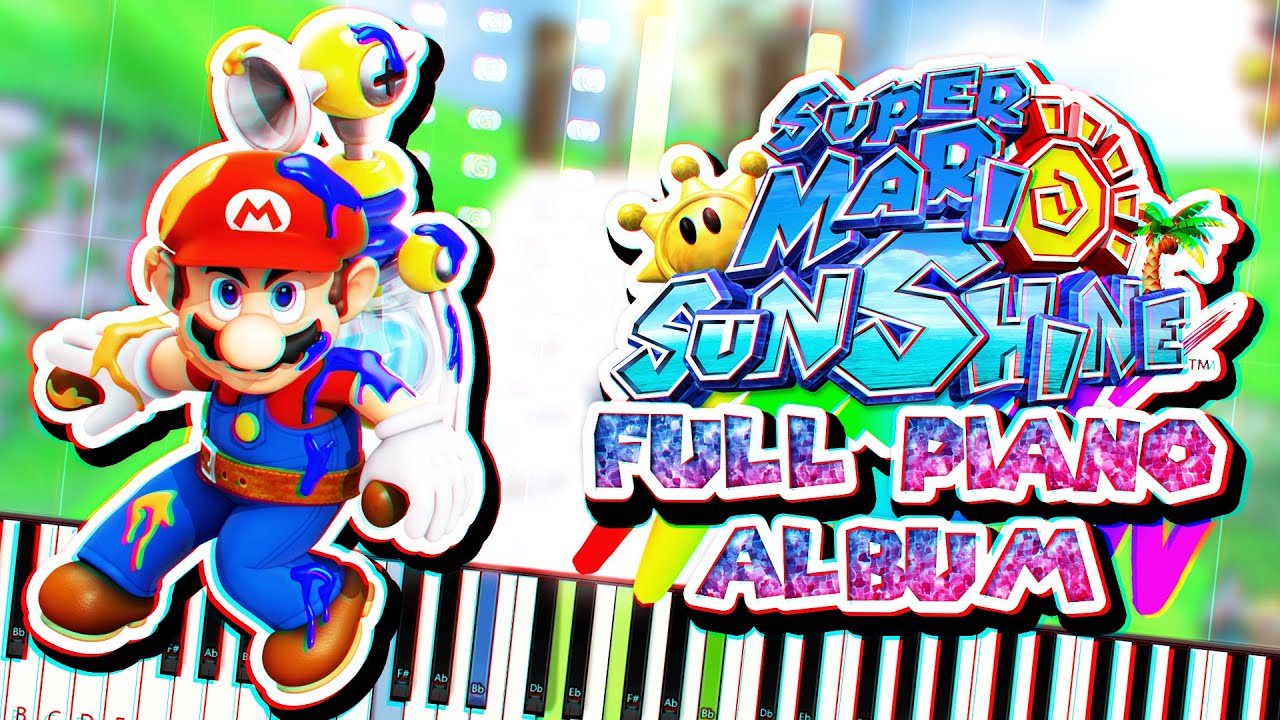 Super Mario Sunshine Full Piano Album Synthesia