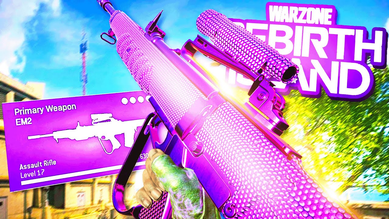 the EM2 is DEADLY on REBIRTH ISLAND! ☠️ (Warzone Rebirth Island)