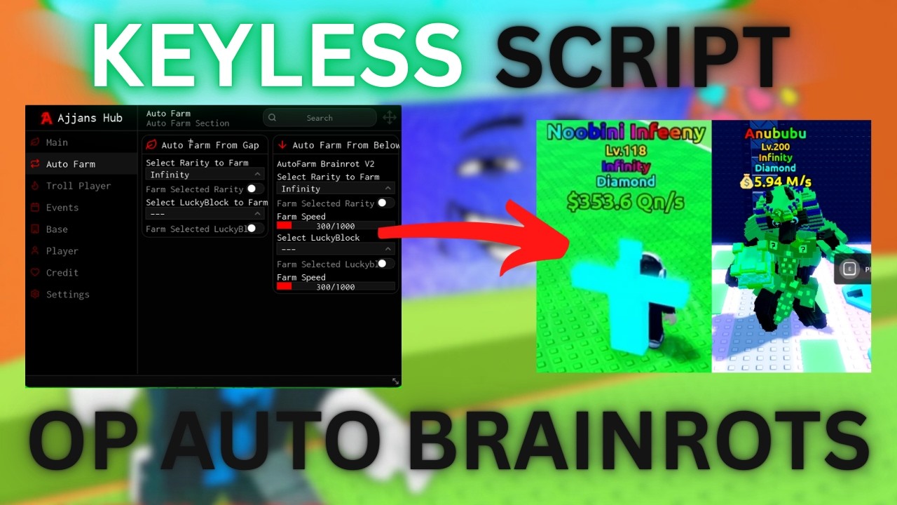 NEW! Escape Tsunami For Brainrots Keyless OP script INSTANT BRAINROTS