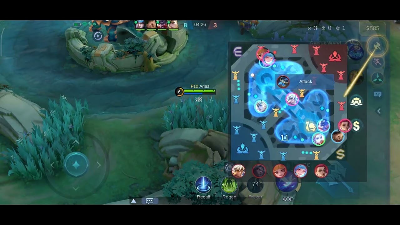 Odette (7/0/1) MVP (Enemy Surrender) Ml Gameplay 248