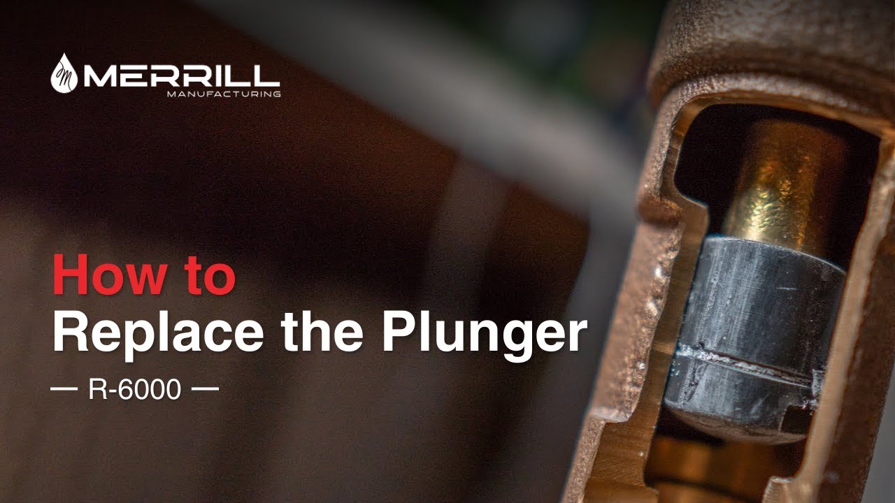 How to Replace the Plunger - R-6000 Yard Hydrant