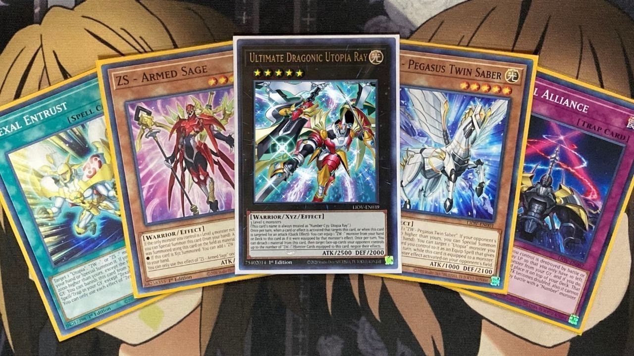 Описание моей колоды Utopia для Yu-Gi-Oh! после Lightning Overdrive.