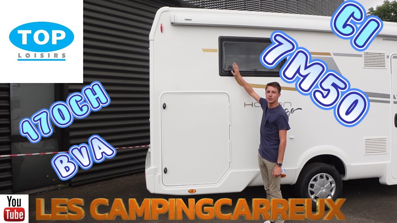 CAMPING CAR CI HORON 66 XT SELECT 7M50 170 CH