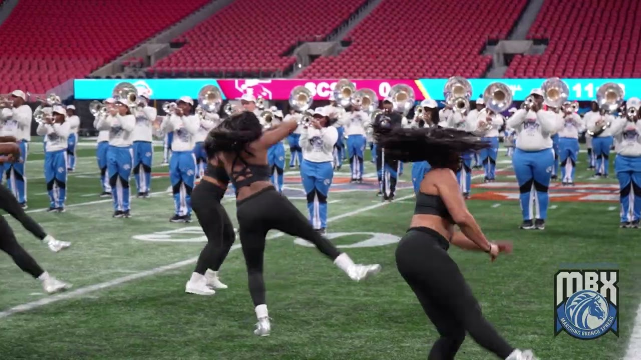 ESPN Band of the Year behind the scenes practice