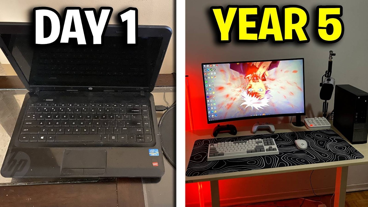 5-летняя игровая настройка прогресса...