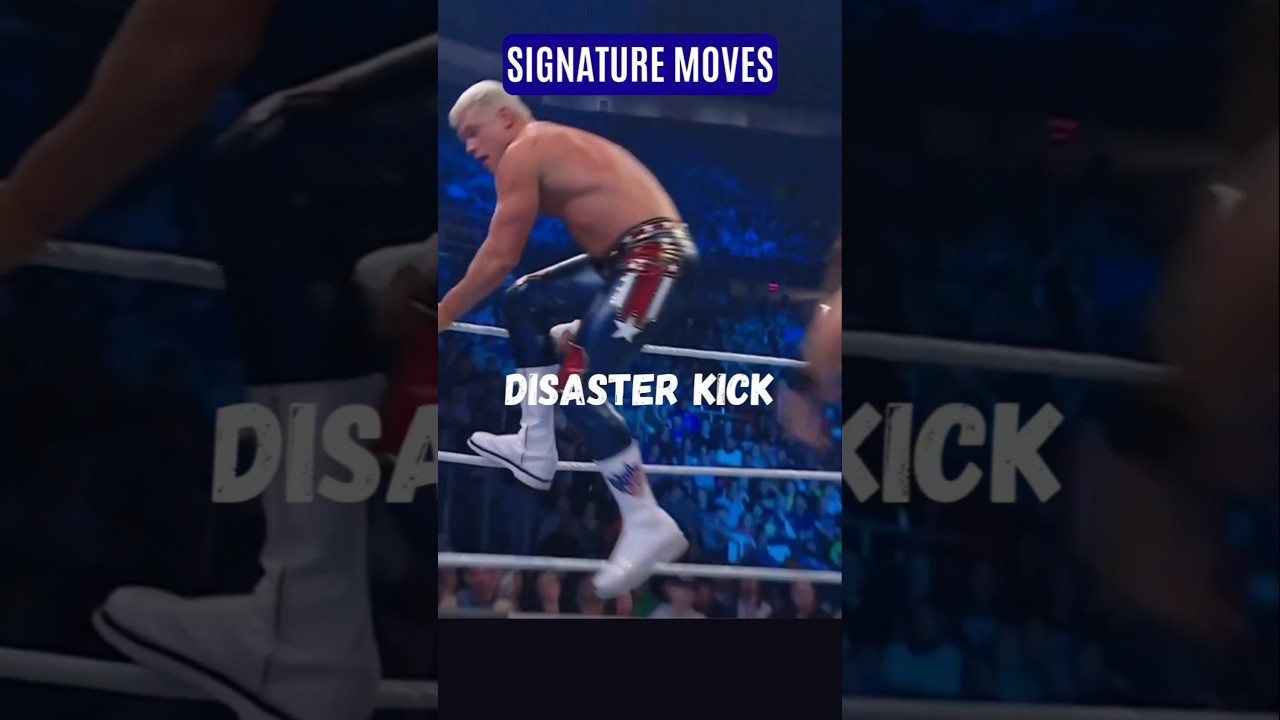 Every SIGNATURE Moves of Cody Rhodes !