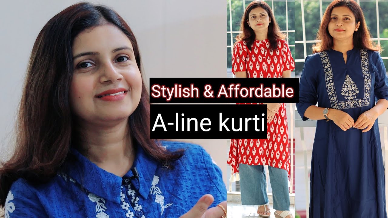A-line Kurti Haul | Affordable kurtis | MomaTiara