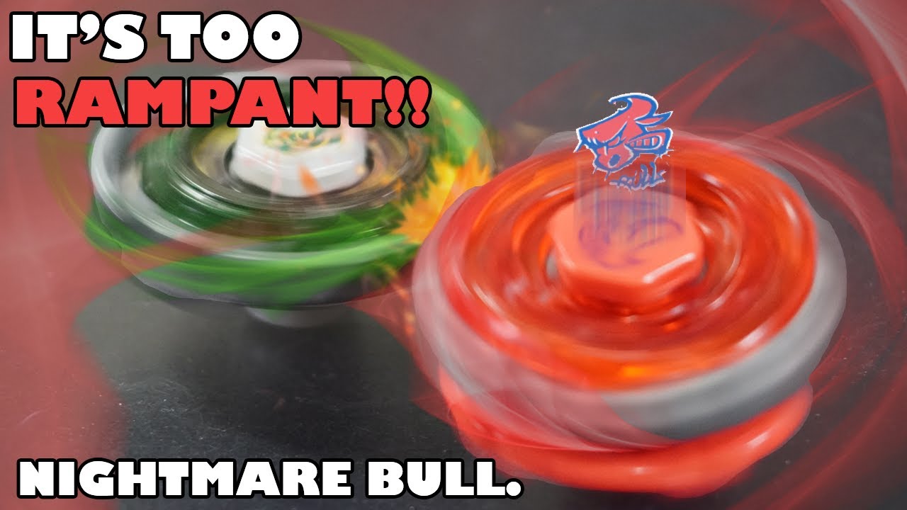 THIS BEYBLADE IS OUT OF CONTROL! NIGHTMARE BULL IS TOO STRONG!!