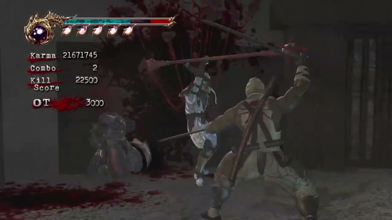 Ninja Gaiden 2 - Some Lunar No UT Gameplay