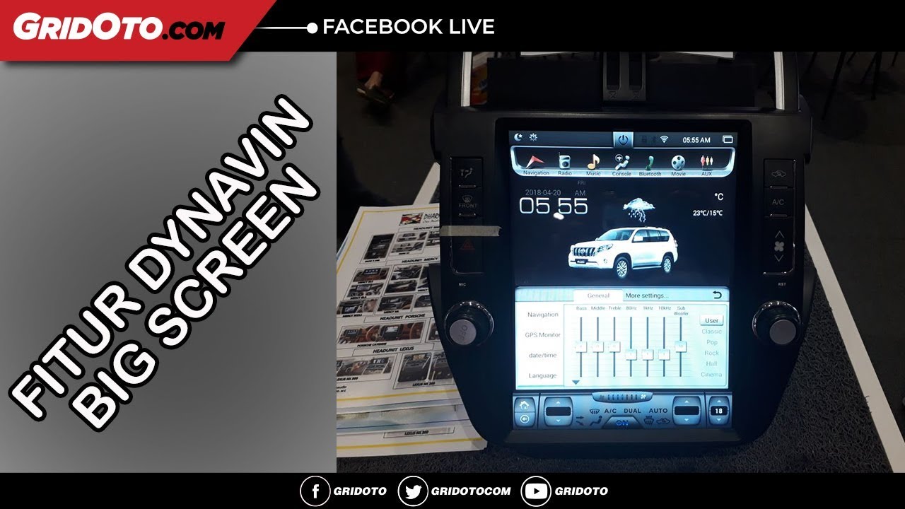 Bedah Spesifikasi Dan Fitur DYNAVIN BIG SCREEN Produk Head Unit Terbaru Nih