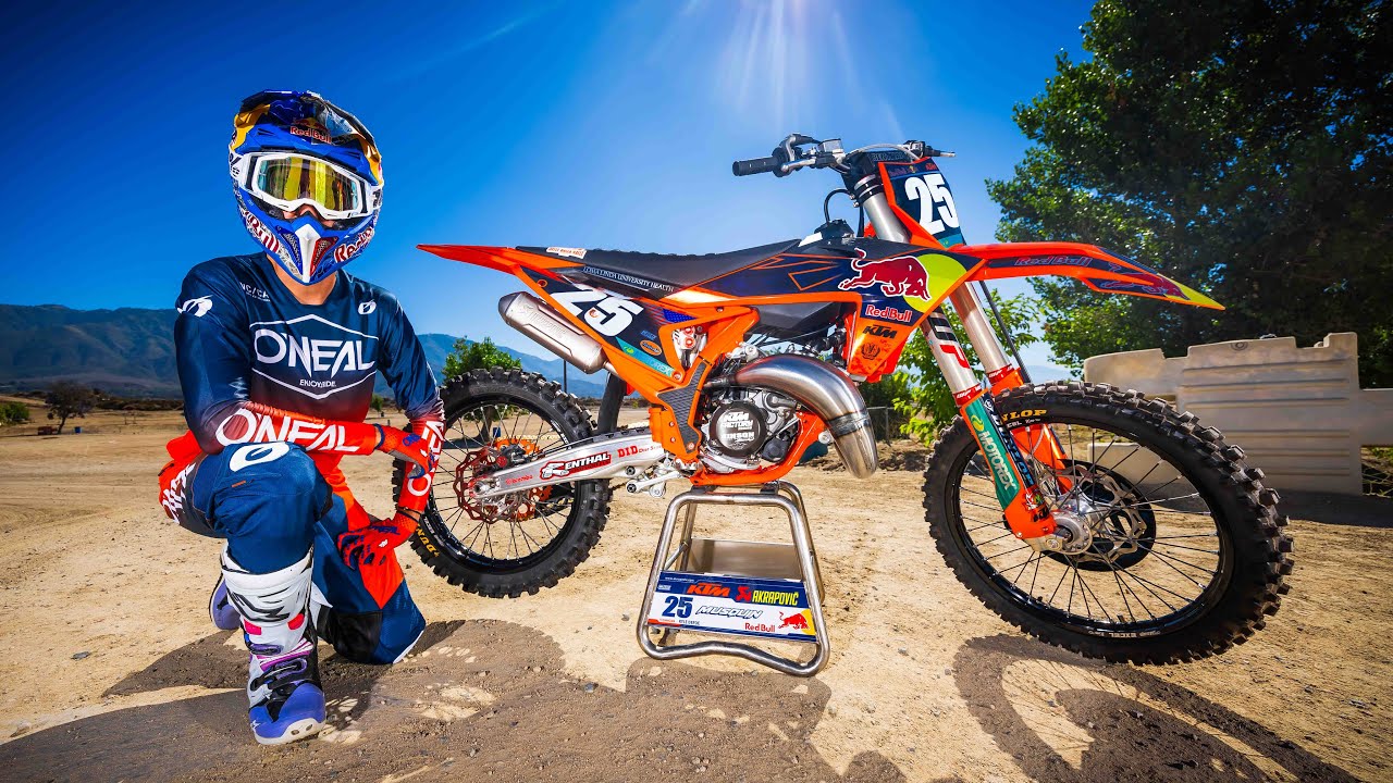 Марвин Мускен + KTM 125 Two-Stroke WIDE OPEN