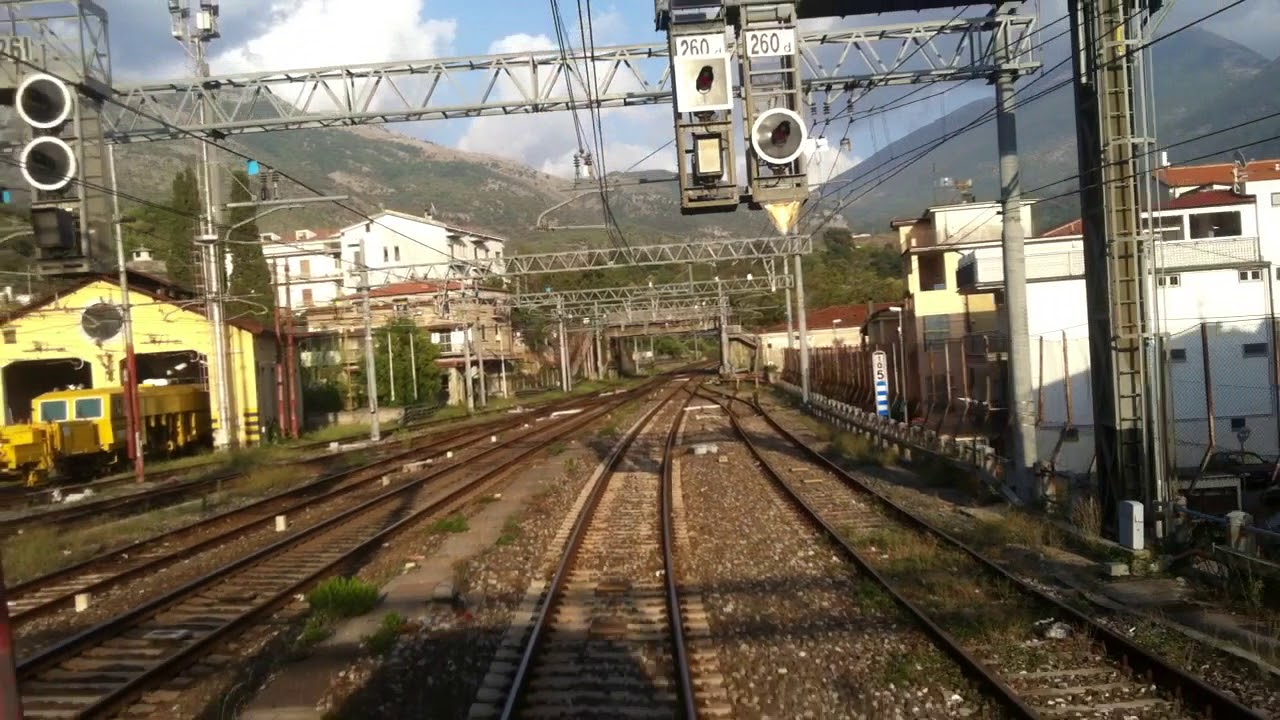 Da Maratea a Paestum in coda all'IC 35060 Cab Ride