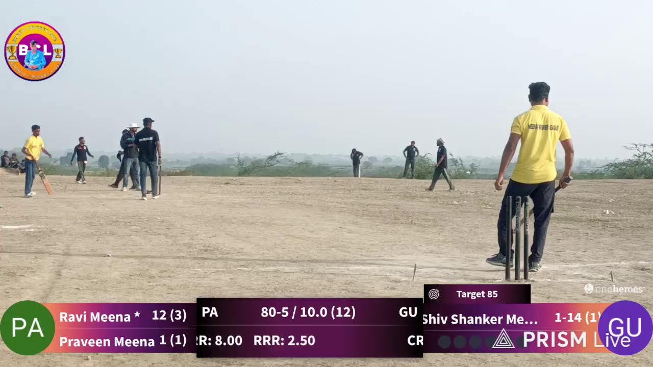 final -.  Gujrat 🏏🆚Punjab .Meena  Premier league 2025