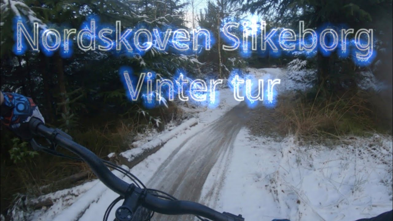 MTB Nordskoven Silkeborg vinter tur