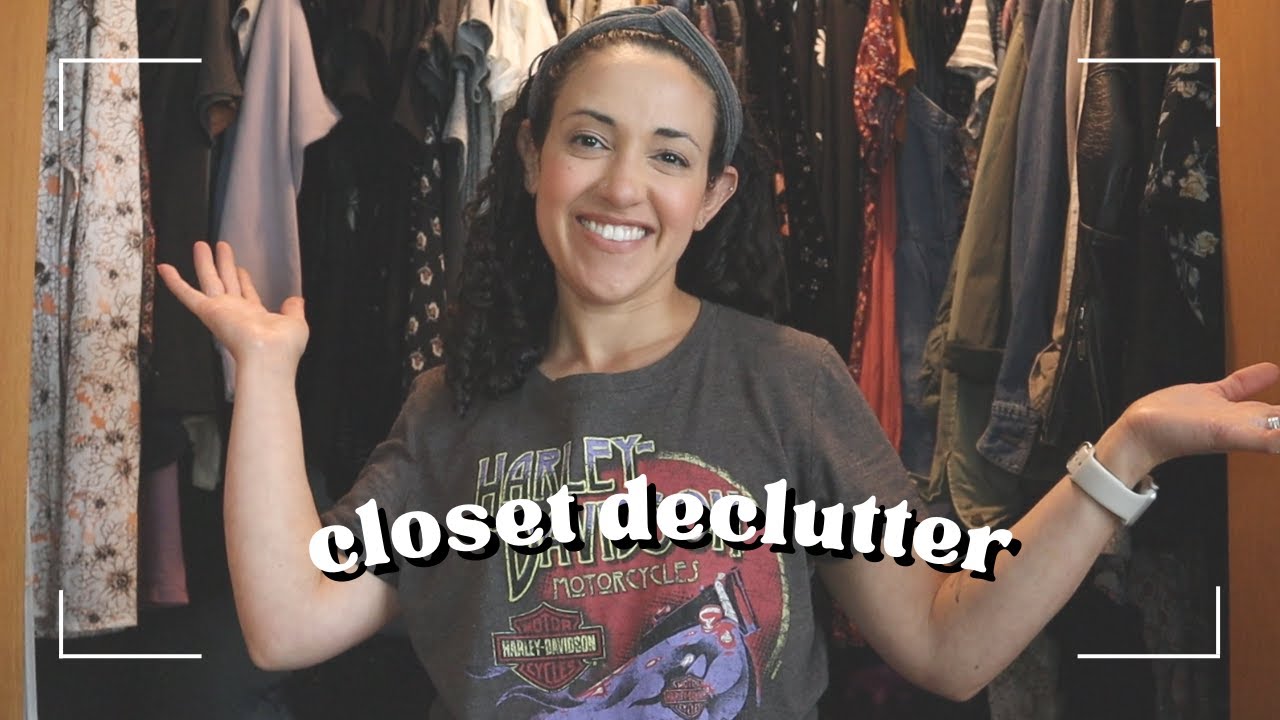 SUMMER CLOSET CLEANOUT // declutter with me
