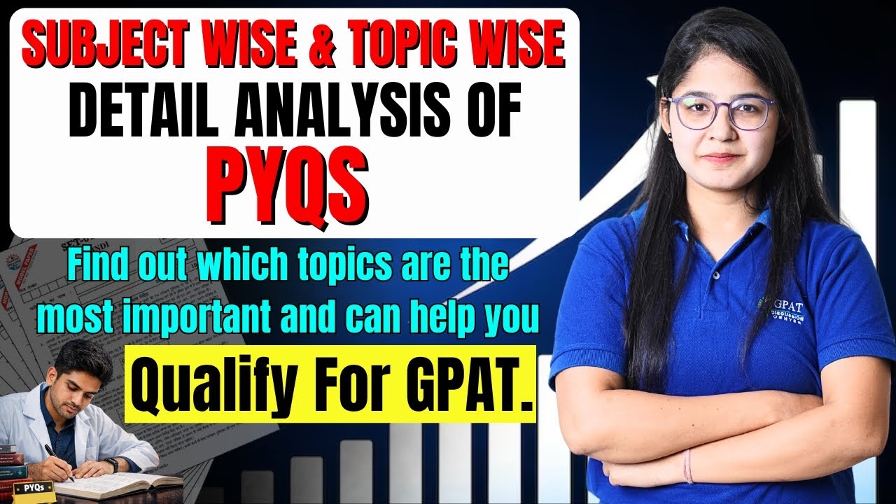 GPAT PYQs Strategy 2026 | Subject-wise & Topic-wise Analysis to Boost Your Rank | GDC #gpatstrategy
