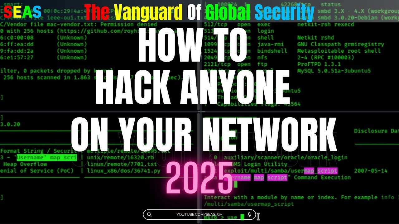 How to Hack Anyone on Your Network in 2025-SEAS