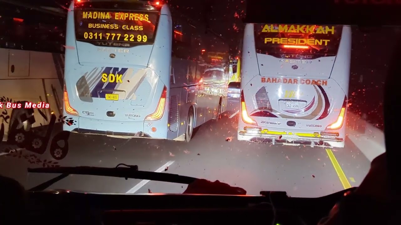 Adil shah coach Karachi to Bannu part 6 | motorway pa Conway 