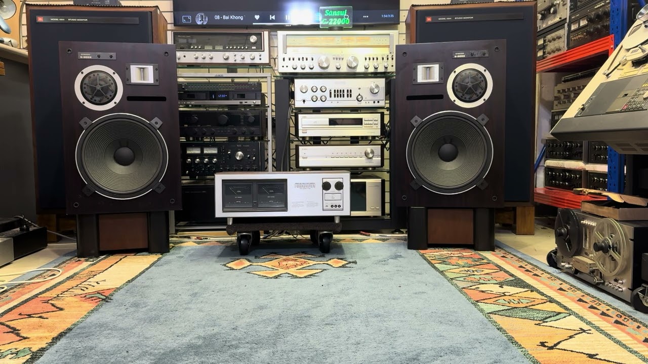 Pioneer S-955III & Sansui G-22000 | Vintage Japanese Hi-Fi Sound Test