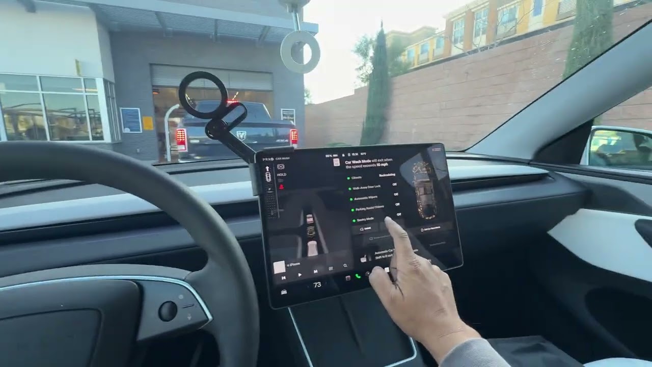 Tesla Car Wash Mode Followed by Neutral - VERY IMPORTANT BEFORE WASHING !!!