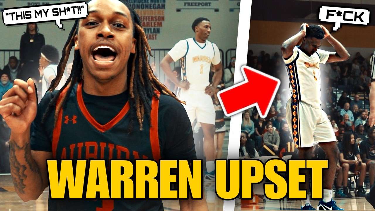 #1 PLAYER IN IL GETS SENT HOME BY UNRANKED HOOPERS! #5 Warren vs Rockford Auburn