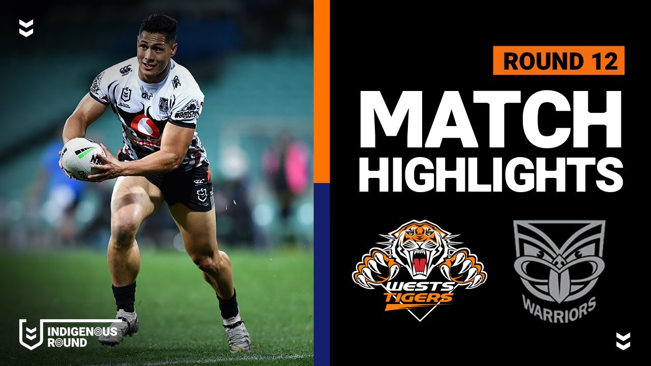 NRL Highlights | Wests Tigers v Warriors | Round 12 2020 | Telstra Premiership | NRL