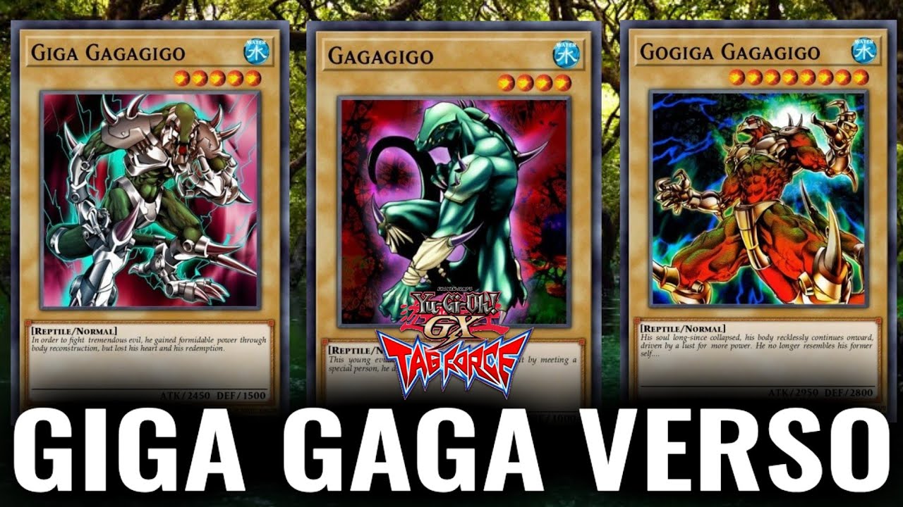 Yu-Gi-Oh! GX Tag Force - Deck Gagagigo Verso (DECK DE GAGAGIGO HISTÓRICO)