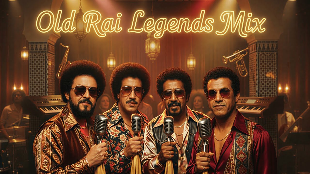 Cheb Khaled x Cheb Hasni x Cheb Mami x Cheb Bilal – Old Rai Legends Mix (1970s Funk Soul Cover)‎