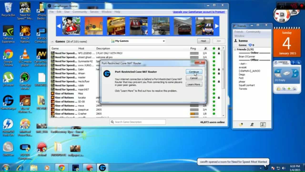 gameranger how to solve hosting problem solve