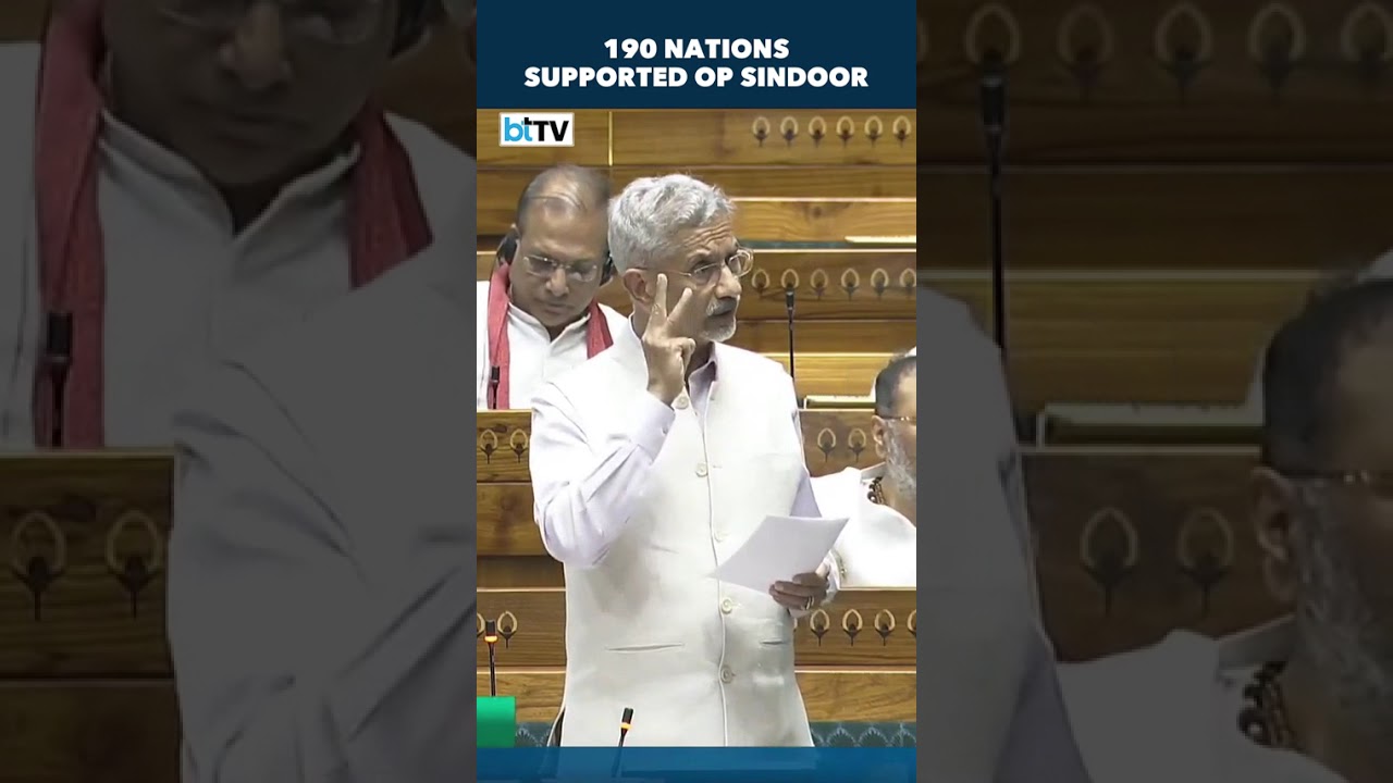 EAM Jaishankar Reveals Diplomatic Push Behind Operation Sindoor