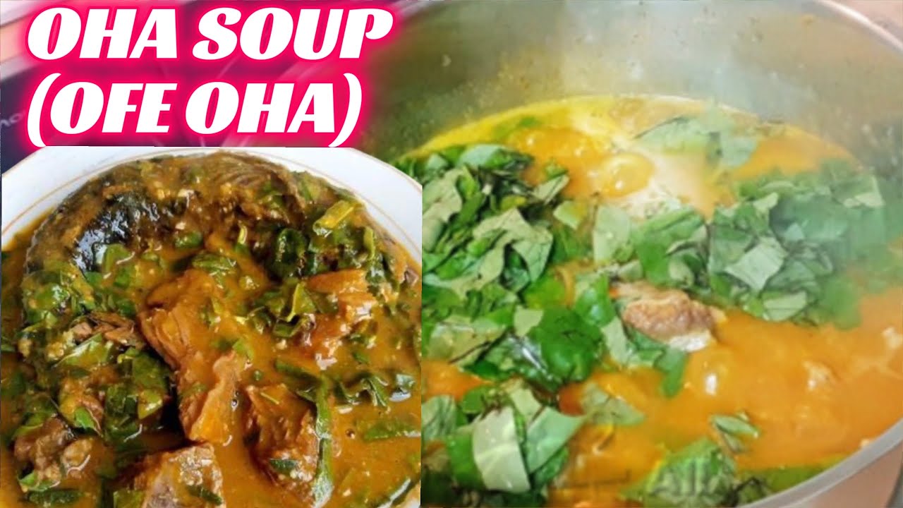 How to Cook Nigerian Ora Soup (Oha Soup) #africanfood #ohasoup #souprecipe