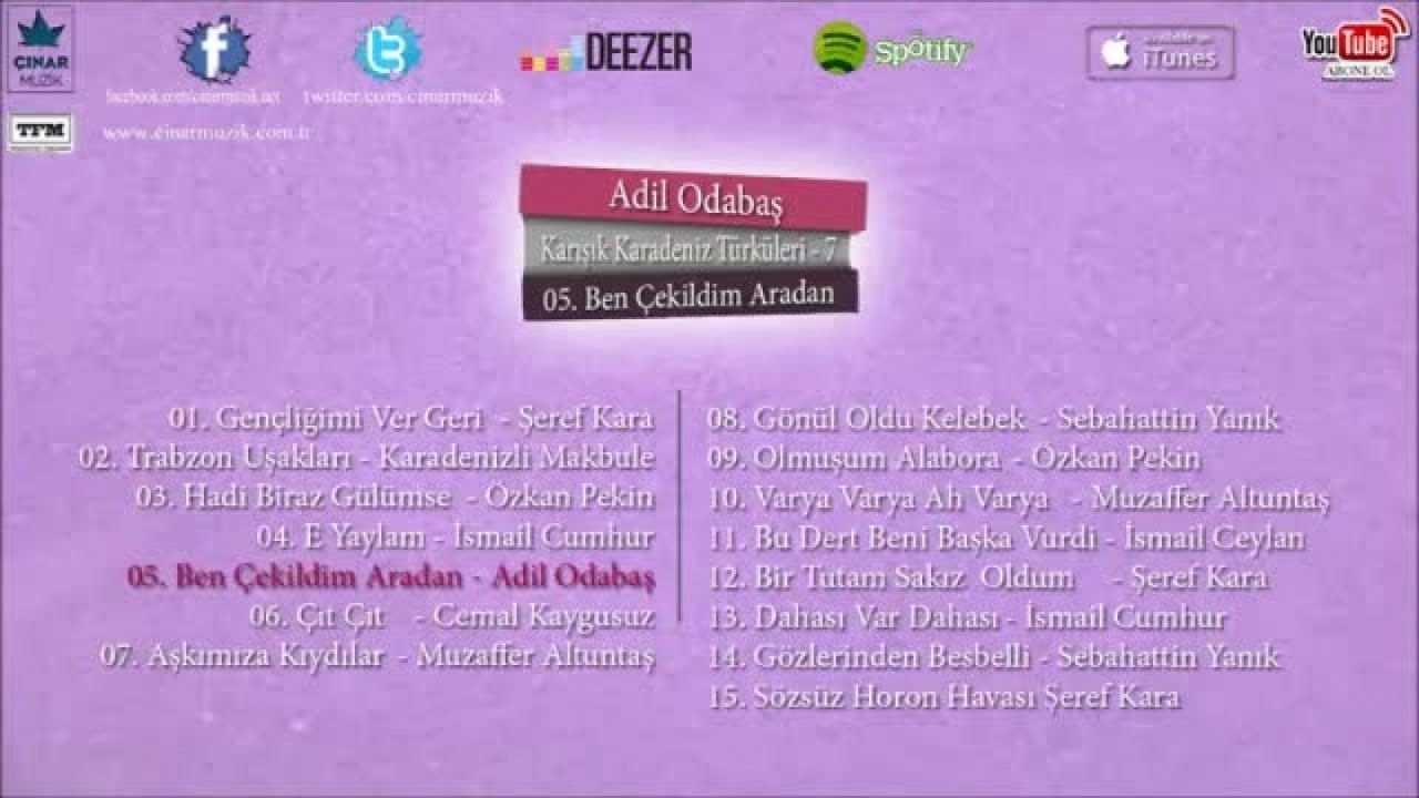 Adil Odabaş - Ben &Ccedil;ekildim Aradan (Official Video)