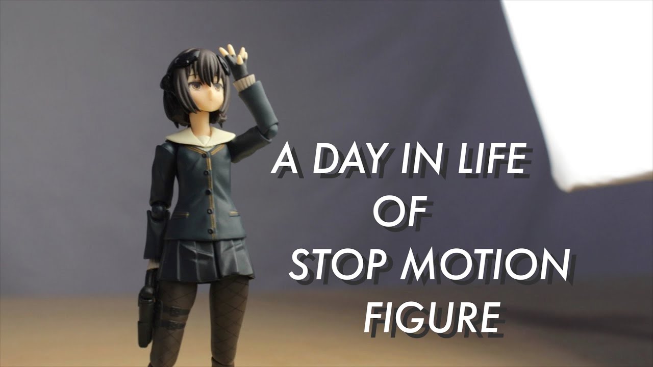 A day in the life of stop-motion figure.