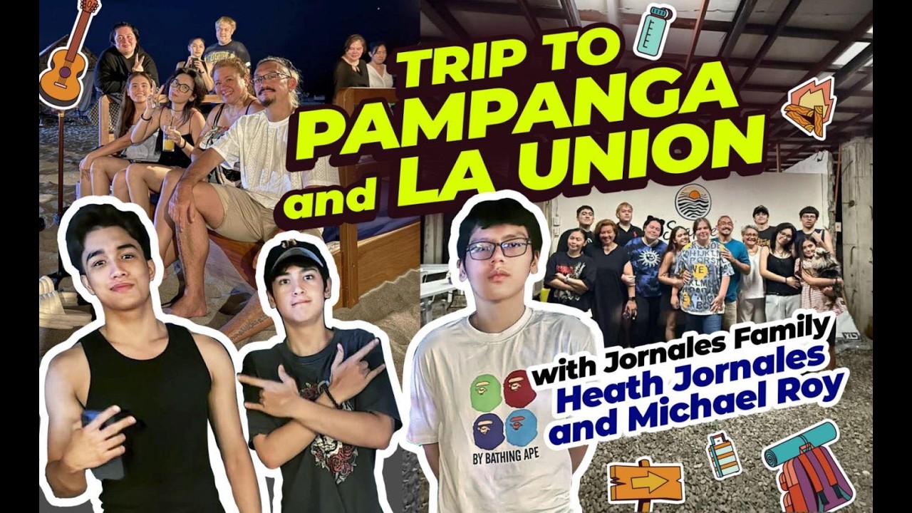 Holiday getaway with Jornales Fam | Heath Jornales | Pampanga and La Union